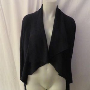 THEORY NAVY BLUE CARDIGAN SIZE P/TP